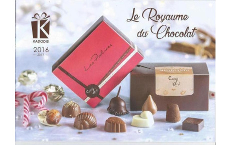 Catalogue pour les commandes de chocolat