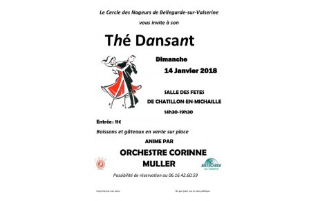 Notre Thé Dansant du 14 janvier 2018