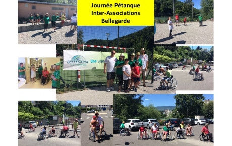 CNBV section Handisport se met à la Pétanque 