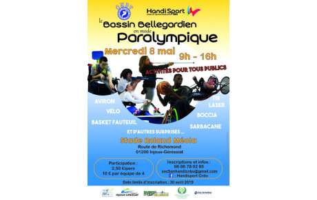 Manifestation de la section Handi le 08/05