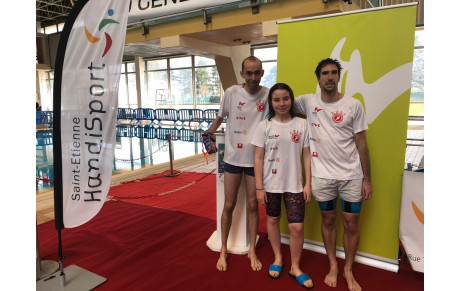 CNBV section Handisport : En route pour le Championnat de France Grand Bassin 50m à Sartrouville