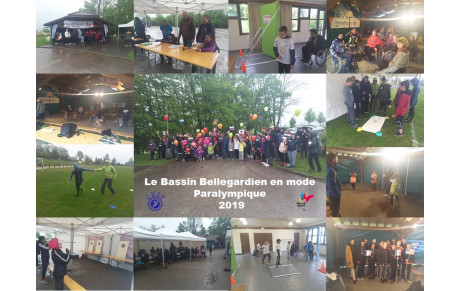 CNBV section Handisport : Une première ! Le Bassin Bellegardien en mode Paralympique